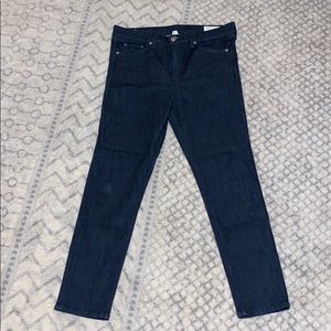 Rag & Bone High Rise Ankle Skinny Jeans